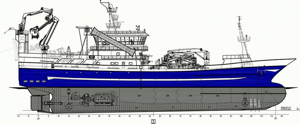 Trawler Scraper Module Norwegian Fishing Traweler – Western Marine Shipyard Ltd.